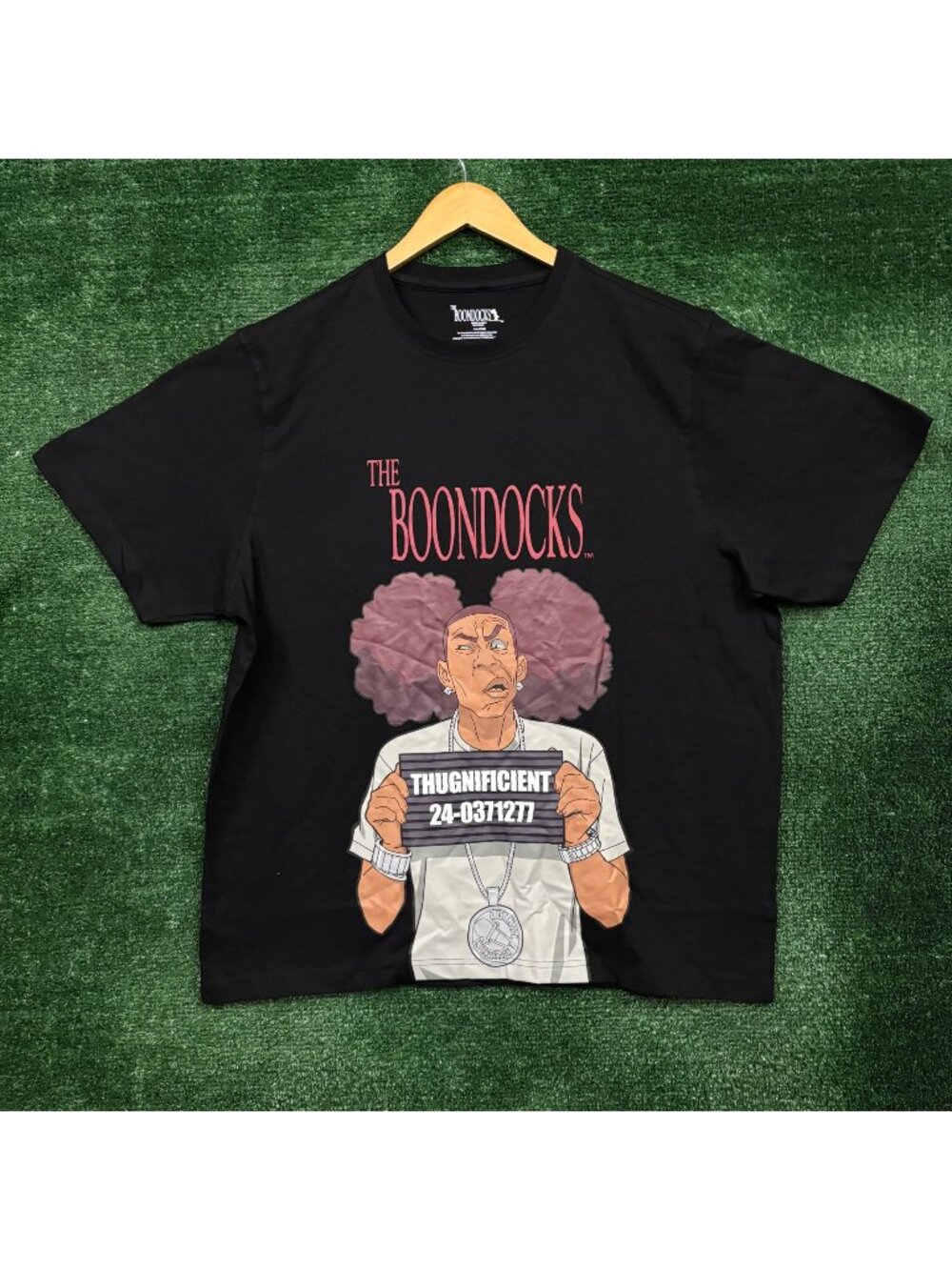 Cartoon Network Adult Swim The Boondocks Thugnificient T-Shirt Size Extra Large